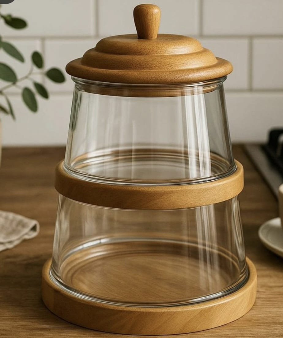 קערות עץ זכוכית – תמונה 3