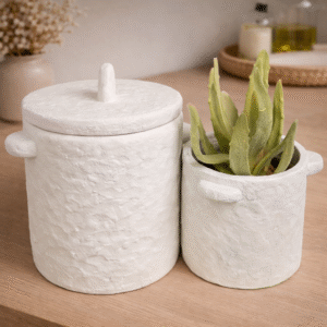 כלי בטון לבן