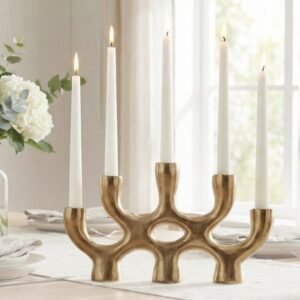 פמוט אלומיניום מעוצב