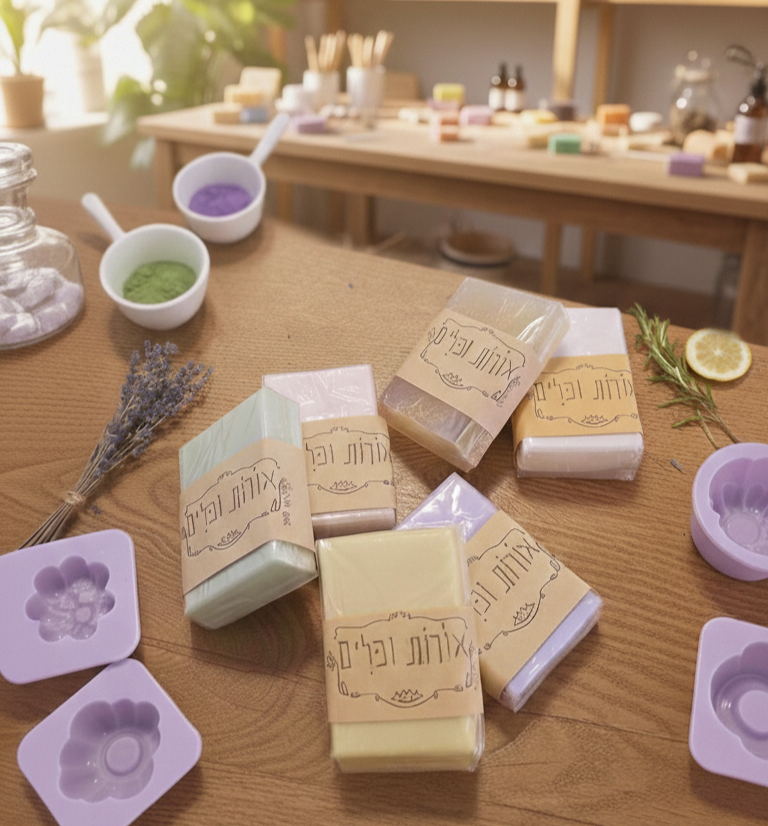 סדנאות סבונים – יצירה טבעית ומעוצבת