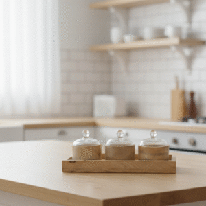 מגש קערות "שנהב"