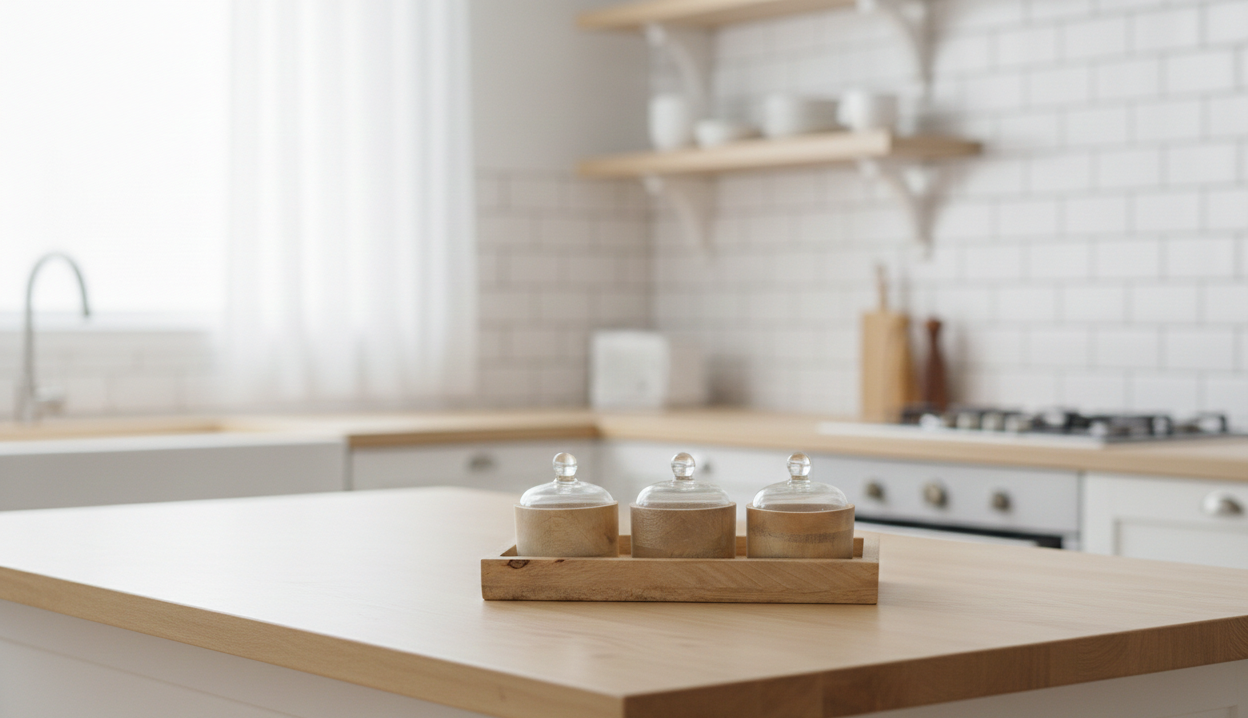 מגש קערות "שנהב"