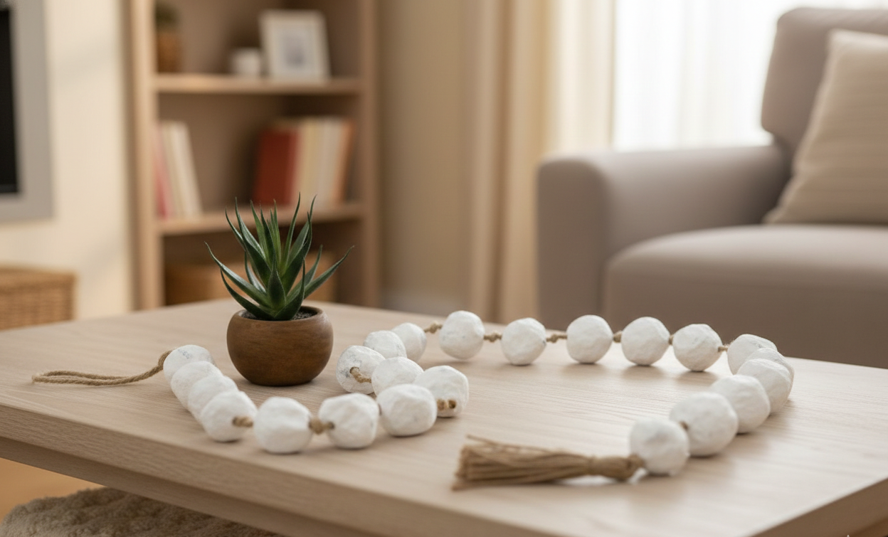 שרשרת אדמה לבן