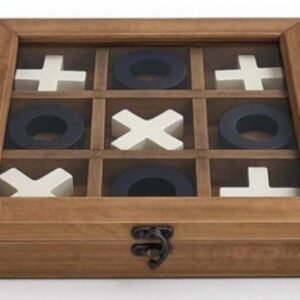 איקס עיגול בקופסת עץ