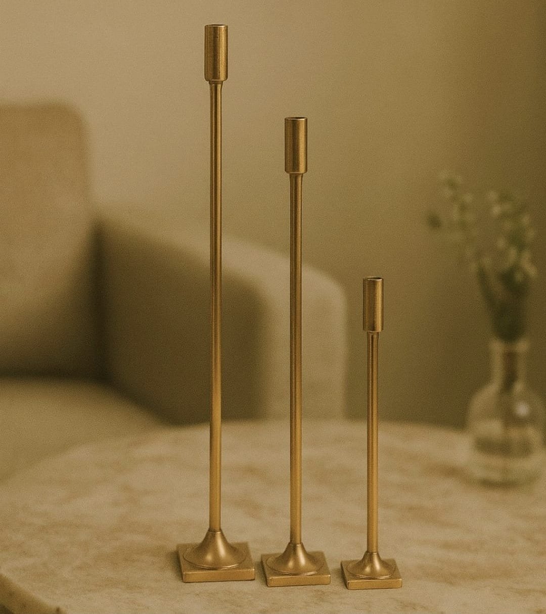 סט פמוטים קלאסיים זהב