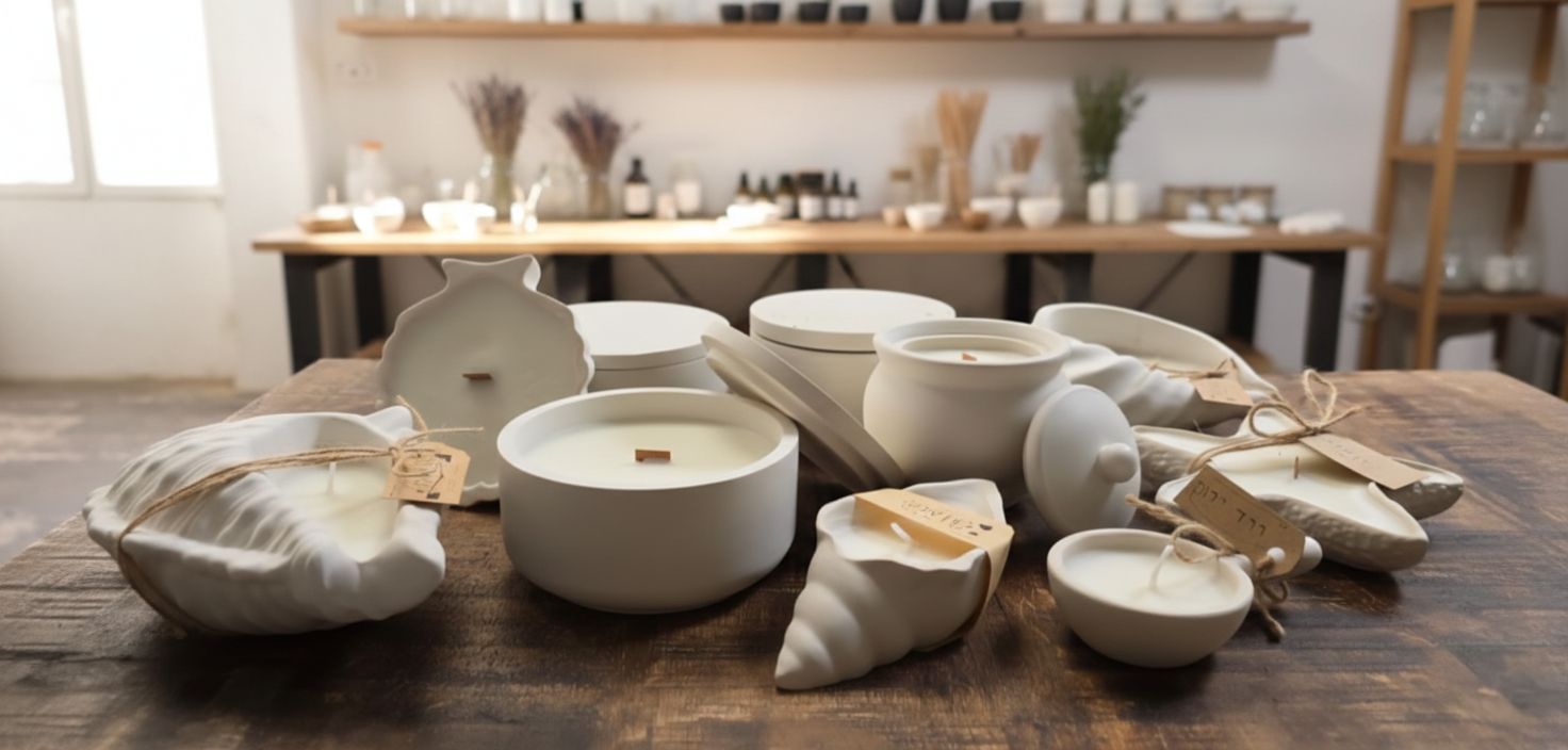 סדנאות נרות – ניחוחות טבעיים לבחירה